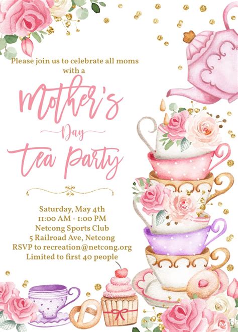 Netcong Moms Mothers Day Tea Party, Netcong Sports Club Inc, 4 May 2024 ...