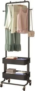retail therapy Storage Baskets 1 Clothes Rail for Living Bed Dressing ...