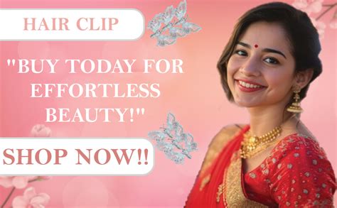Buy TEMPERIA Hair Accessories For Women's Stylish- Butterfly Hair Pins ...
