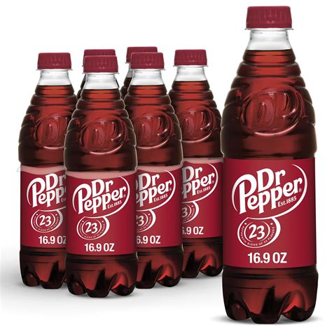 Dr Pepper Soda, .5 L bottles, 6 pack - Walmart.com