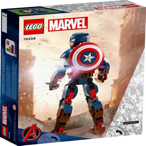 LEGO 76258 Marvel Captain America Construction Figure — Toycra