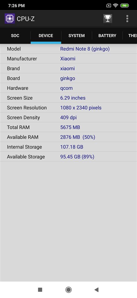 Image result for Note8 CPU