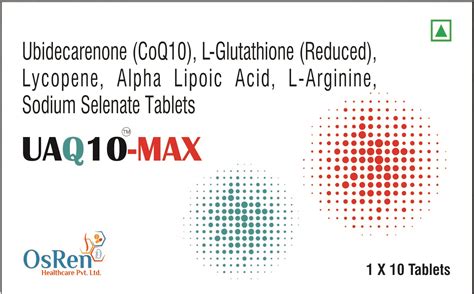 UAQ10 - Max | Osren HealthCare Pvt. Ltd.