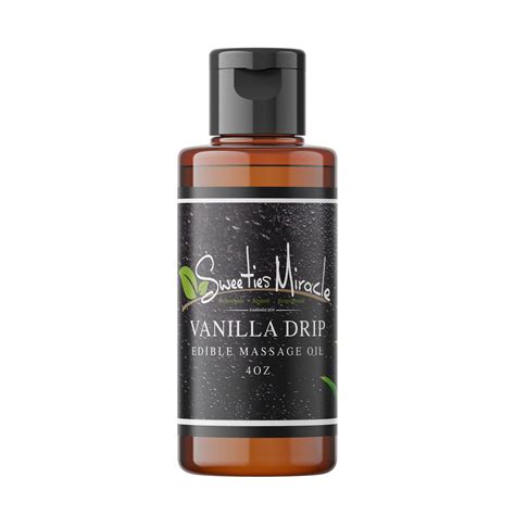 Vanilla Drip Edible Massage Oil 4oz — Sweeties Miracle
