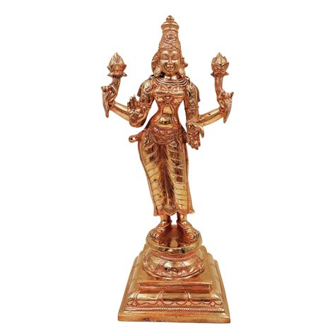 Buy Bhunes Brass Goddess Maha Lakshmi Idols, Sri Devi Statue, Laxmi Ji ...