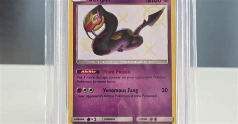 PSA 10 Seviper - Holo - Hidden Fates 2019 | Pikadex