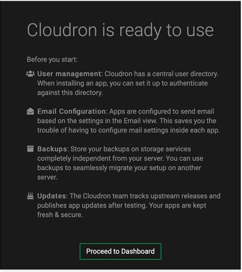 Deploy Cloudron | Linode Docs
