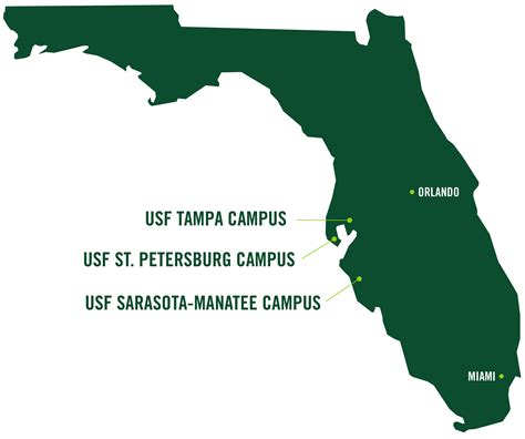 University Of South Florida | Maps Of Florida