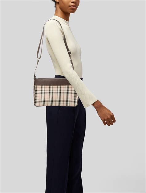 Burberry Coated Canvas Nova Check Crossbody Bag - Neutrals Crossbody ...