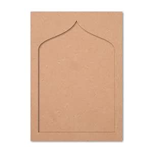 DOTME® Royal Jharokha Frame MDF Cutout for Craft Work Home Room Decor ...