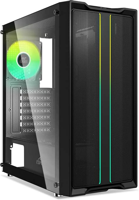 Amazon.in: Buy Ant Esports SX3 Mid- Tower Computer Case/Gaming Cabinet ...