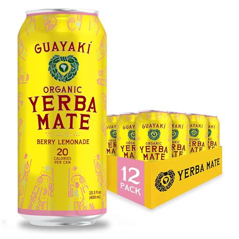 Amazon.com : Guayakí Yerba Mate, Energy Drink Alternative, Organic ...