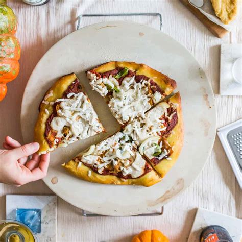 Pretzel Crust Pizza Recipe with Aquafaba "Egg" Wash