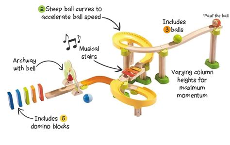 Buy HABA Kullerbu Sim-Sala-Kling - 38 Piece Wooden & Plastic Ball Tack ...