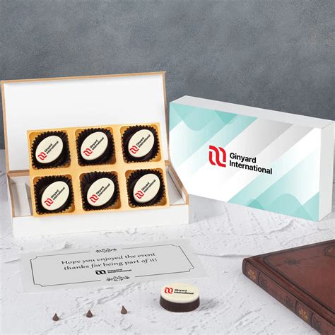 Custom Business Event Giveaway Gifts | Logo Printed Chocolates – CHOCOCRAFT