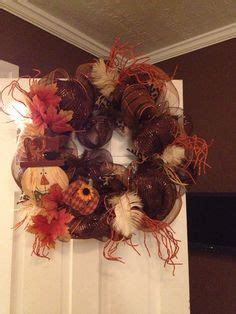 Square Deco Mesh Wreath 的图像结果