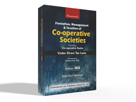 Formation, Management and Taxation of Co-Operative Societies (e-book ...