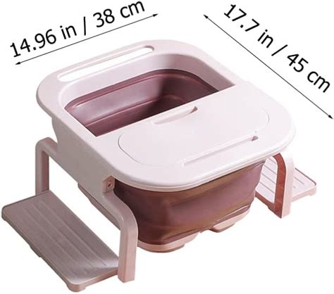 Beaupretty Jetted Bathtub Foot Soaking Bucket Foot SPA Bath Tub India ...