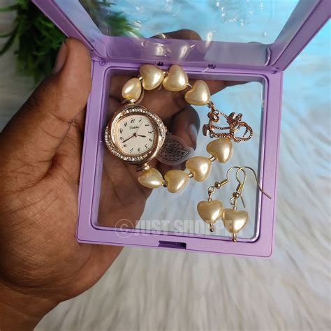 Viral Watch With Ear Rings – Just Shopper