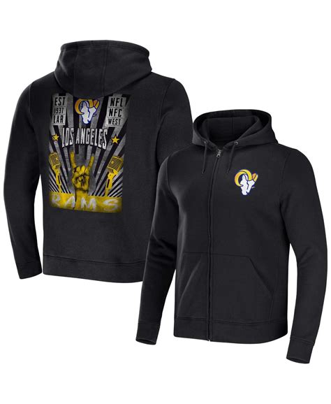Fanatics Men's Nfl X Darius Rucker Collection By Black Los Angeles Rams ...