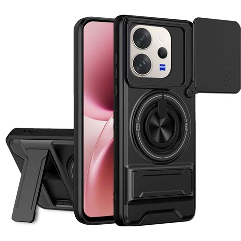 AESTMO Vivo V70 5G / V70 Elite 5G Back Cover | Armor Camera Slider 360 ...