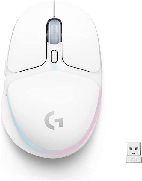 Logitech G705 Wireless Gaming Mouse Customizable Lightsync Rgb Lighting ...
