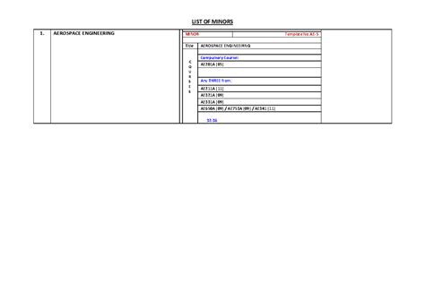 Minors at iitk updated - minor now - 1. AEROSPACE ENGINEERING MINOR ...