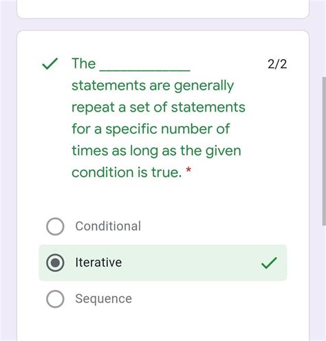 set of statements repeat a set of statements for a specific number of times