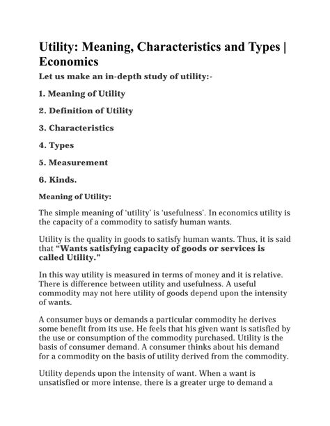 Image result for Utility Economics