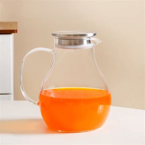 Juice Glass Jug And Cup Set Of 7 Online - Premium Jug Set | Nestasia
