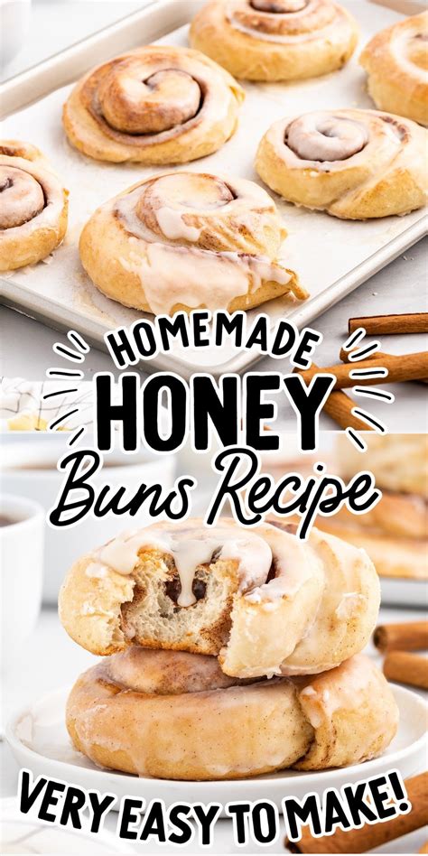 Delicious Homemade Honey Buns