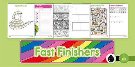 Teacher-Made Fast Finisher Pack