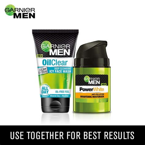 Buy Garnier Men Oil Clear Clay D Tox Facewash | Best Face Wash For Oily ...