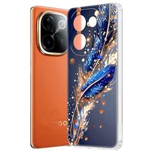 Fashionury Silicone Designer Printed Back Case Cover for iQOO Z9s Pro ...