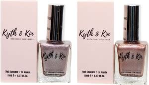 Kyth & kin Gold Metallic Combo Campagne Gold, Soft Rose Gold - Price in ...