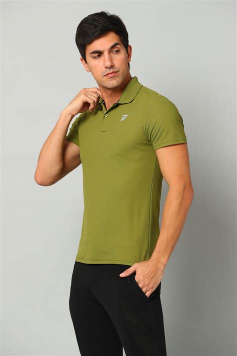 KA53 Polo Collar Tshirt | Green – ka53mensclub