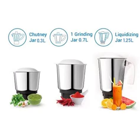 Buy Fabiano FAB-MG-SMART 750 Watt 4 Jars Mixer Grinder (Locking System ...