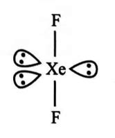 In the molecule of the type AX 2 L n (where L represents lone pairs n ...