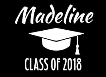 Buy Madeline Class of 2018 Guest Book: Graduation Cap Book Online at ...