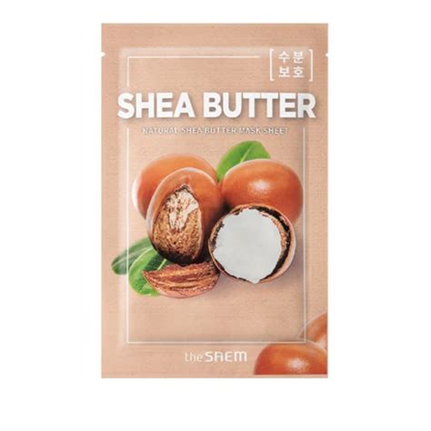 The Saem Natural Shea Butter Sheet Mask | The Saem Face Masks, Face Masks