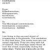 Write a letter for complaining municipal corporation for road cleaning ...
