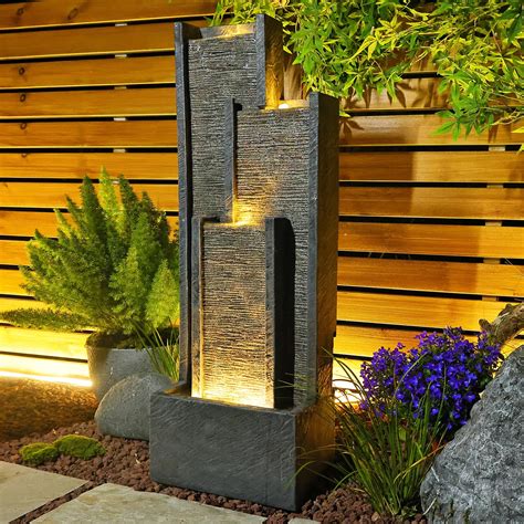 Paisajismo Con Fuente De Agua Para El Hogar ⛲🌹 Dicen Que Las