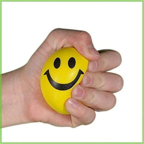 Tapi Creation Stress Reliver Smiley Ball - 5 cm - Stress Reliver Smiley ...