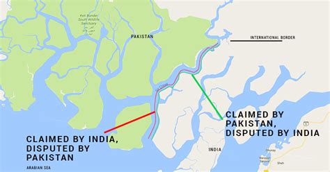 Everything You Need To Know About The Dispute Over Sir Creek Between ...