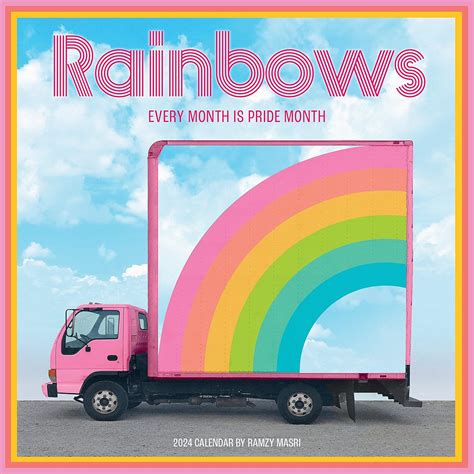 Buy Rainbows Wall Calendar 2024: Every Month is Pride Month Book Online ...