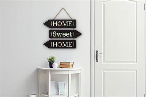 DECOR PALACE Vintage Wall Dcor Hanging Blocks (Home Sweet Home) Wall ...