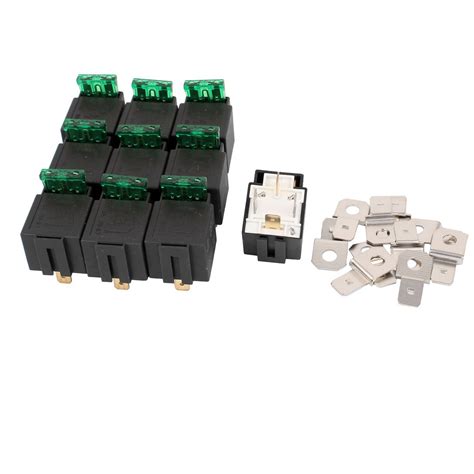 Generic DC 24V 30A 4 Pins 1No Contact Type Vehicle Car Fuse Relay Fused ...