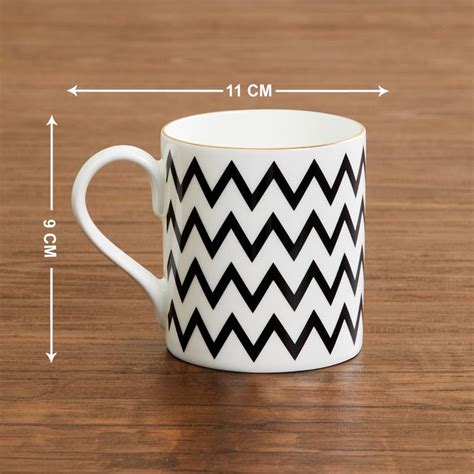 Buy Andrey Charlie Bone China Mug - 400ml from Home Centre at just INR ...