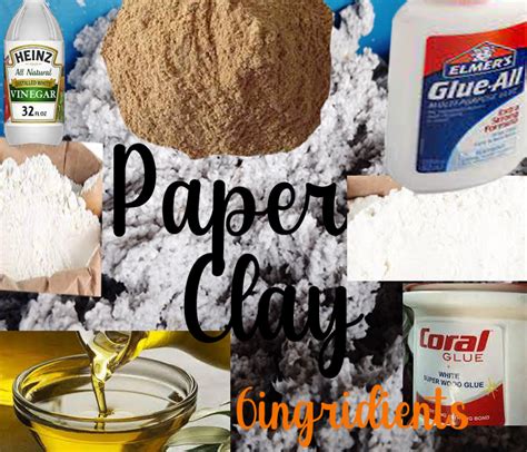 Making Your Own Paper Clay Tutorial 的图像结果