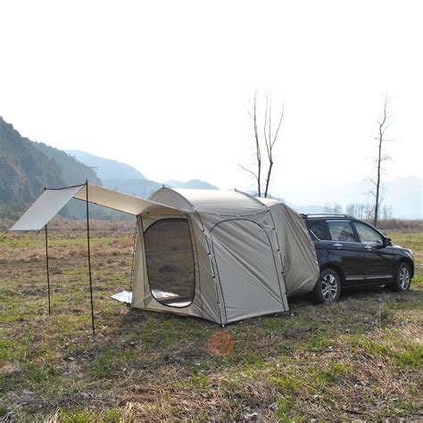Waterproof Car Tent with Canopy - Car Tailgate Canopy Tent, Vehicle SU ...